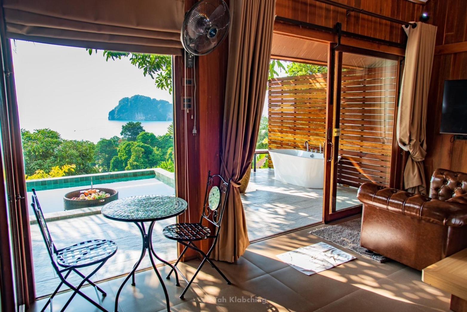 เขาทองพูลวิลล่ากระบี่ Khaotong Pool Villa Krabi Ban Nai Sa Exterior photo